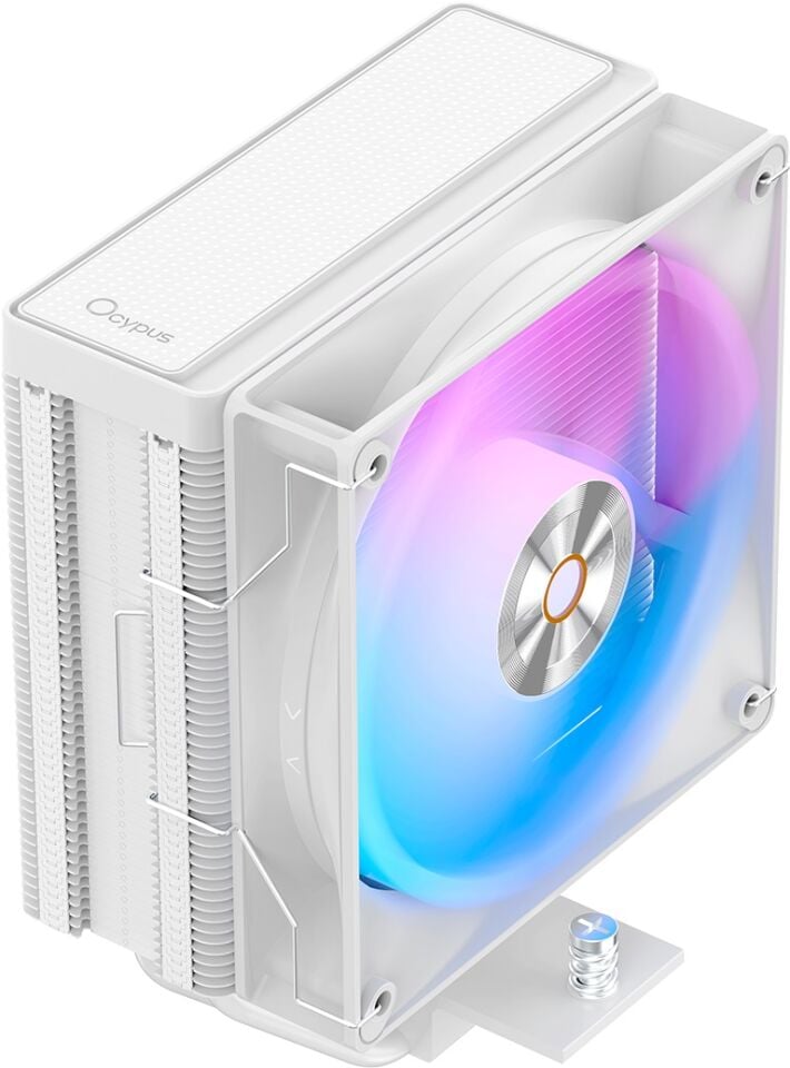 Ocypus Delta A40 Beyaz ARGB 120 mm Intel(1700p/1851p)-AMD Uyumlu Hava Soğutucu