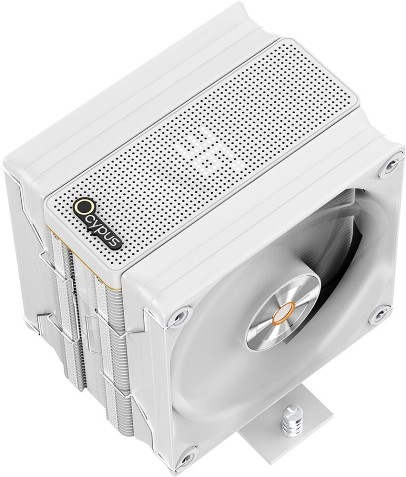 Ocypus Iota A40 Digital Beyaz Dual Fan 120 mm Intel(1700p/1851p)-AMD Uyumlu Hava Soğutucu