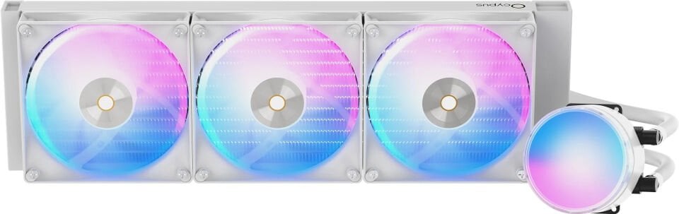 Ocypus Delta L36 Beyaz ARGB V2 360 mm Intel(1700p/1851p)-AMD Uyumlu Sıvı Soğutucu