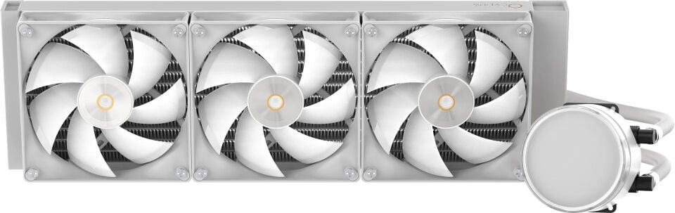 Ocypus Delta L36 Beyaz ARGB V2 360 mm Intel(1700p/1851p)-AMD Uyumlu Sıvı Soğutucu