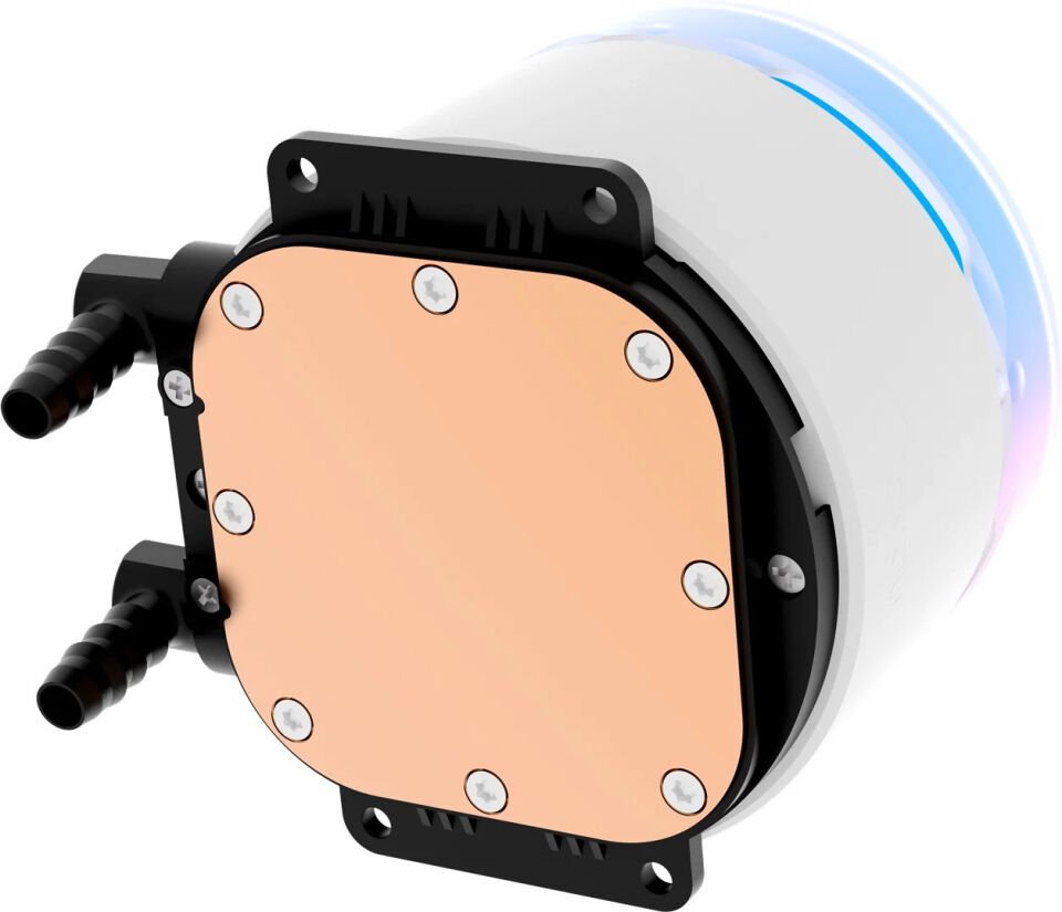 Ocypus Delta L36 Beyaz ARGB V2 360 mm Intel(1700p/1851p)-AMD Uyumlu Sıvı Soğutucu