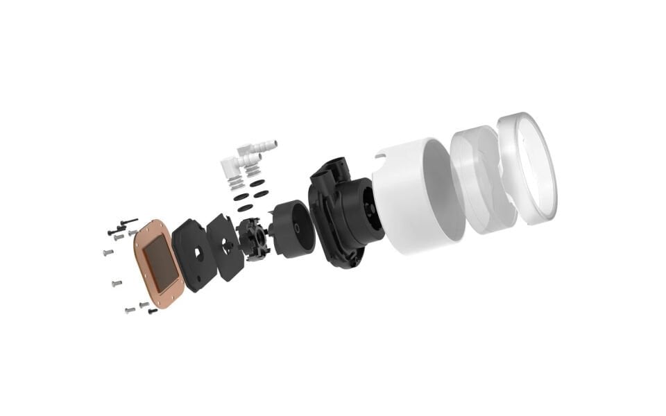 Ocypus Delta L36 Beyaz ARGB V2 360 mm Intel(1700p/1851p)-AMD Uyumlu Sıvı Soğutucu