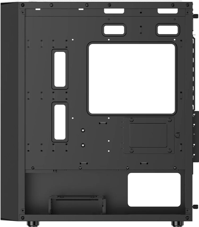 Ocypus Gamma C50 Siyah ARGB Tempered Glass Gamma P650 650W 80+ White USB 3.0 mATX Mini Tower Kasa