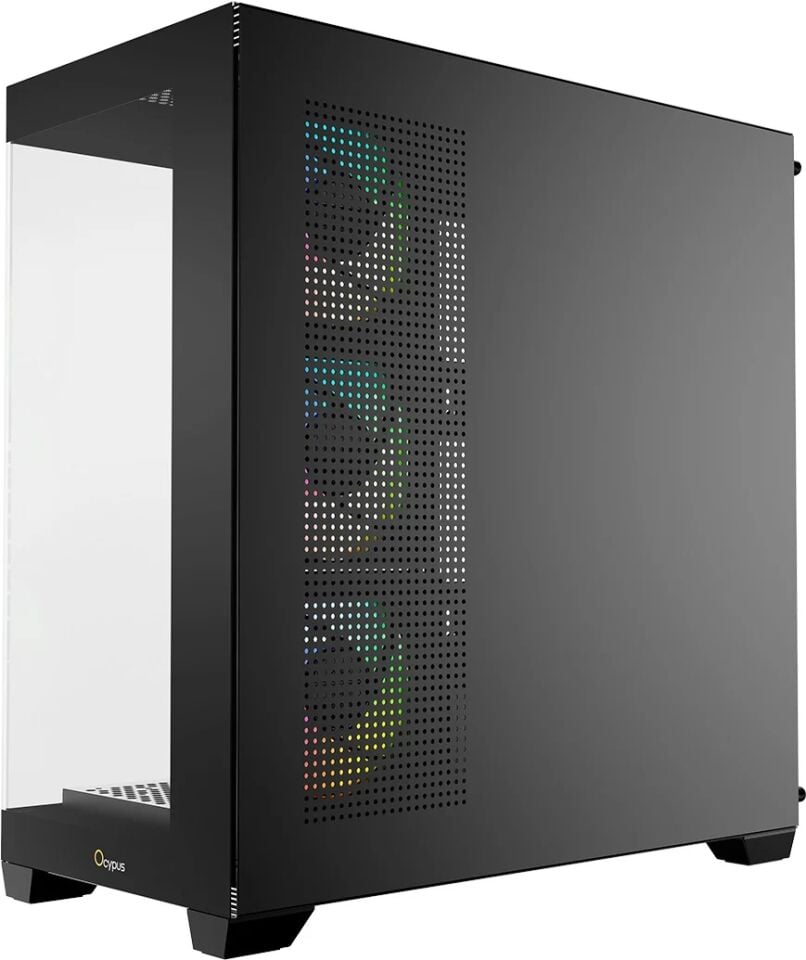 Ocypus Gamma C72 Siyah ARGB Tempered Glass Delta P850 850W 80+ Bronze ATX 3.1 USB 3.0 ATX Mid Tower