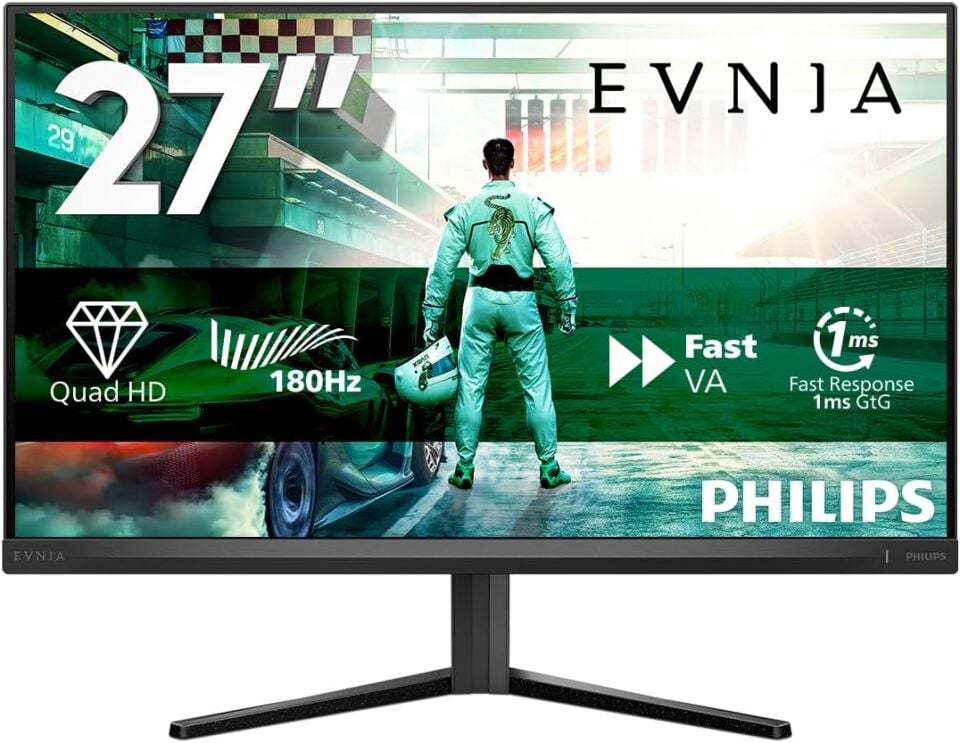 Philips Evnia 27M2N3500NL 27'' 0.5ms 180Hz HDMI DP Free Sync HDR10 QHD FAST VA Gaming Monitör