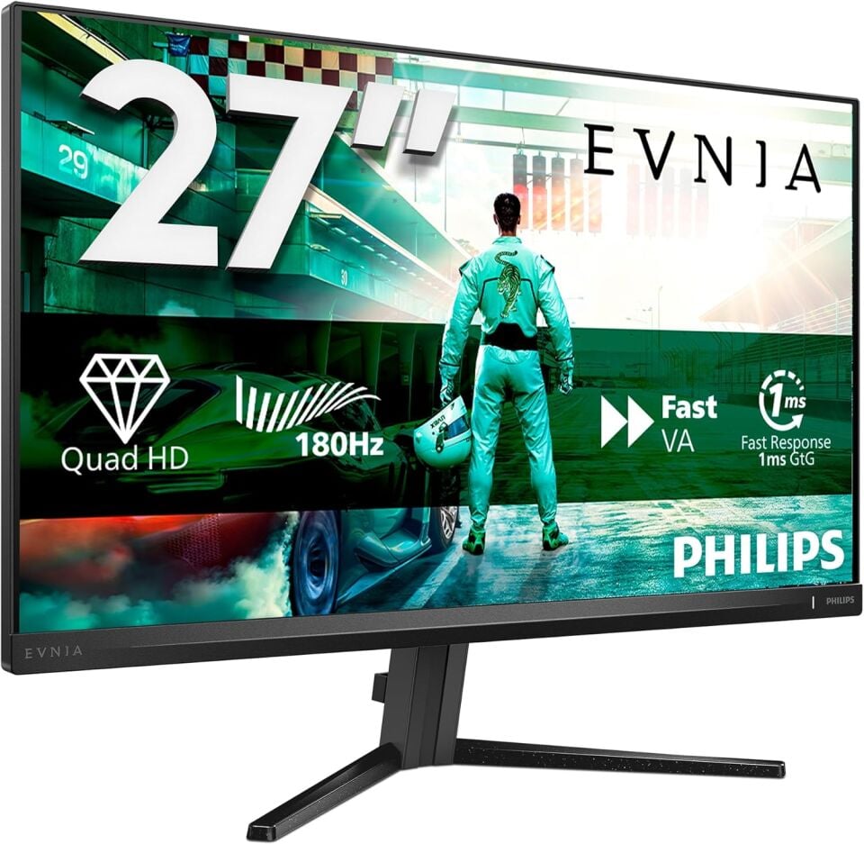 Philips Evnia 27M2N3500NL 27'' 0.5ms 180Hz HDMI DP Free Sync HDR10 QHD FAST VA Gaming Monitör