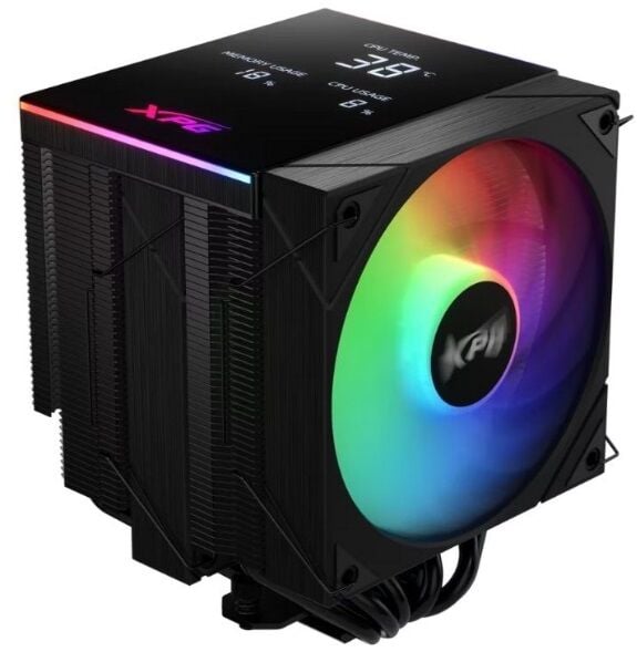 XPG Black ARGB 120 mm Intel(1700p/1851p)-AMD Uyumlu Hava Soğutucu MAESTROPLUS62DA-BKCWW