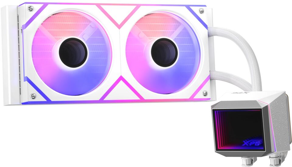 XPG White ARGB 240 mm Intel(1700p/1851p)-AMD Uyumlu Sıvı Soğutucu LEVANTEII240-WHCWW