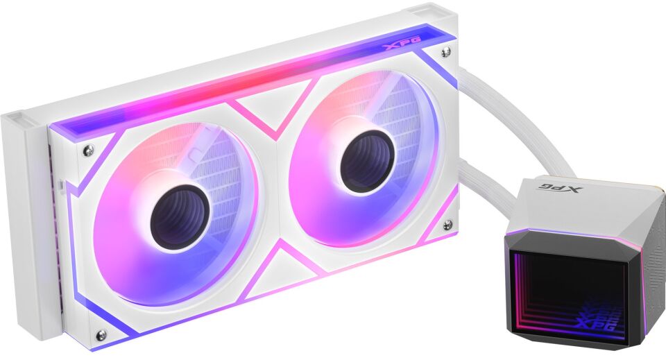 XPG White ARGB 240 mm Intel(1700p/1851p)-AMD Uyumlu Sıvı Soğutucu LEVANTEII240-WHCWW