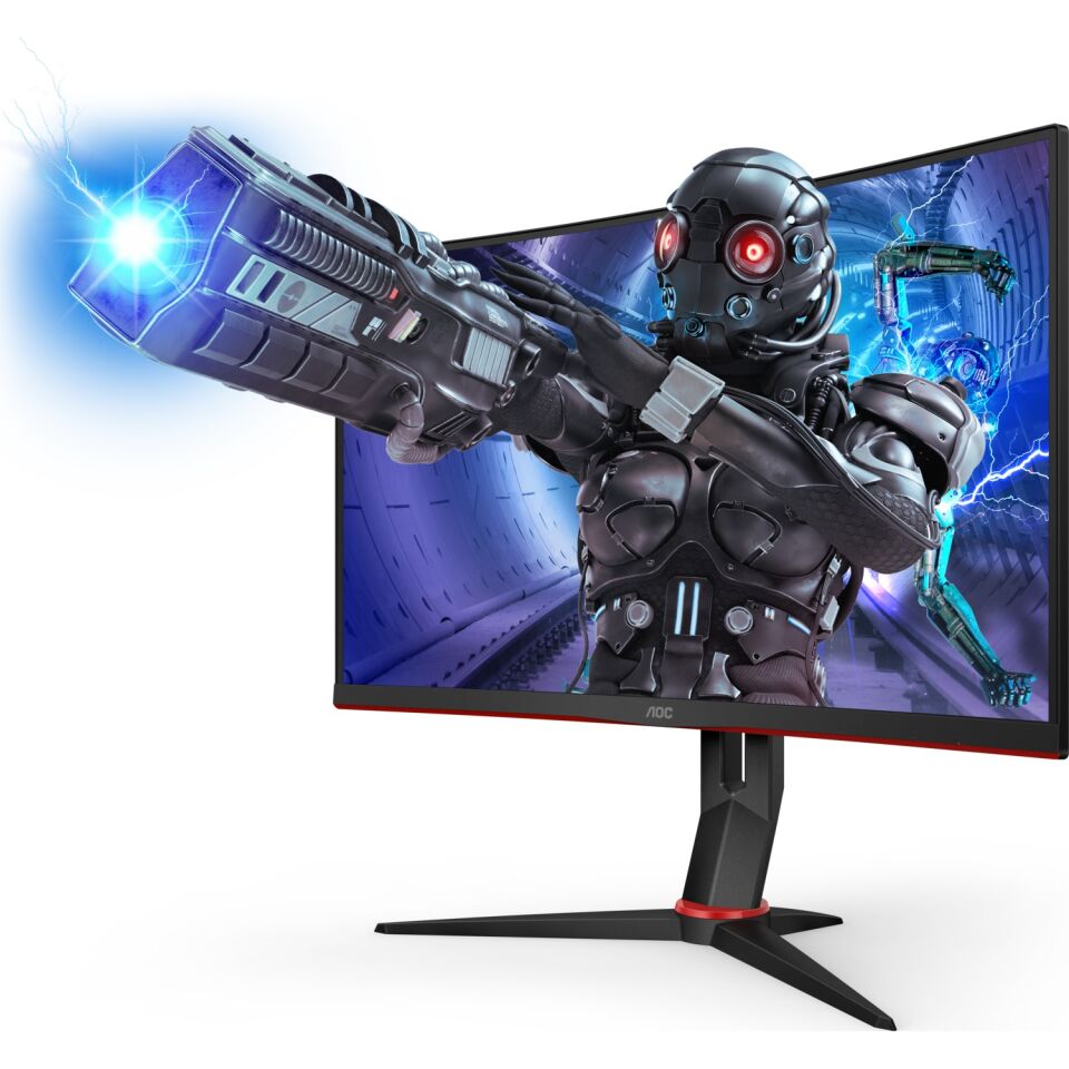 AOC C27G2ZU/BK 27 inc 240Hz 0.5 ms (HDMI+Display) FreeSync Full HD Curved Monitör