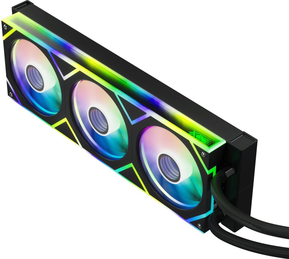 XPG Black ARGB 360 mm Intel(1700p/1851p)-AMD Uyumlu Sıvı Soğutucu LEVANTEII360-BKCWW