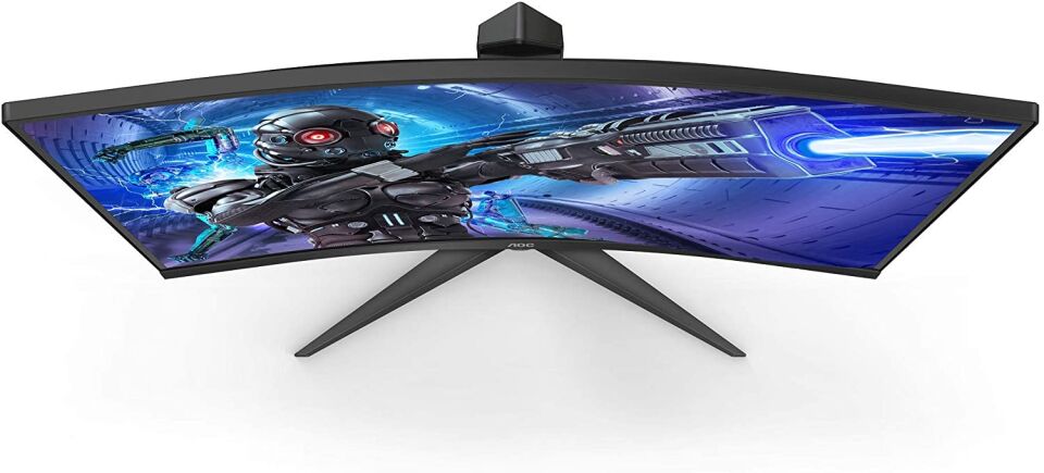 AOC C32G2ZE/BK 31.5 inc 1Ms 240Hz HDMI LED Black/Red Curved Oyuncu Monitor