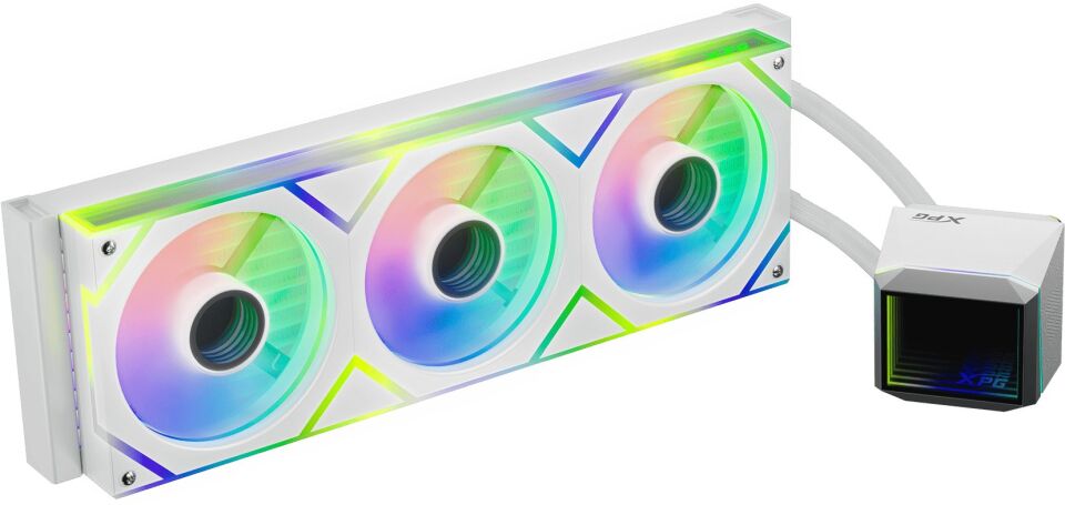 XPG White ARGB 360 mm Intel(1700p/1851p)-AMD Uyumlu Sıvı Soğutucu LEVANTEII360-WHCWW
