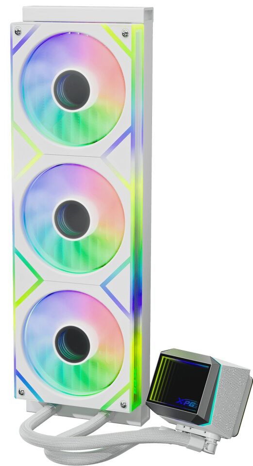 XPG White ARGB 360 mm Intel(1700p/1851p)-AMD Uyumlu Sıvı Soğutucu LEVANTEII360-WHCWW
