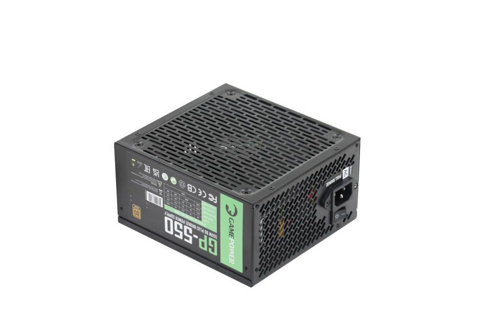 GamePower GP-550 APFC 14cm 80+ Bronze 550W Power Supply