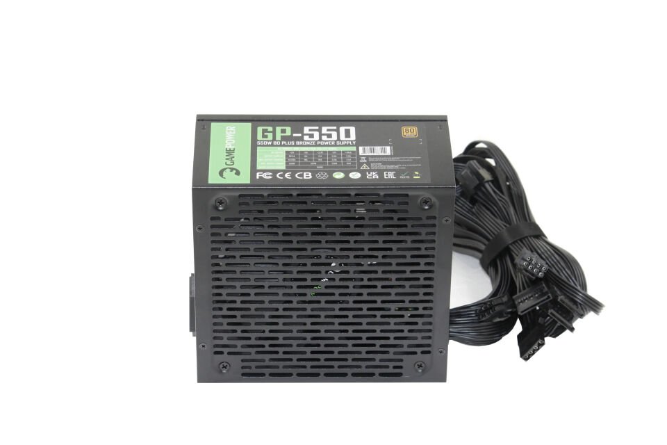 GamePower GP-550 APFC 14cm 80+ Bronze 550W Power Supply