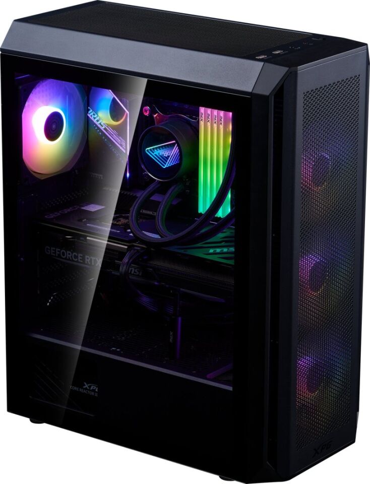 XPG ARGB Siyah USB 3.2 ATX Mid Tower Kasa VALORAIRPLUSMTA-BKCWW