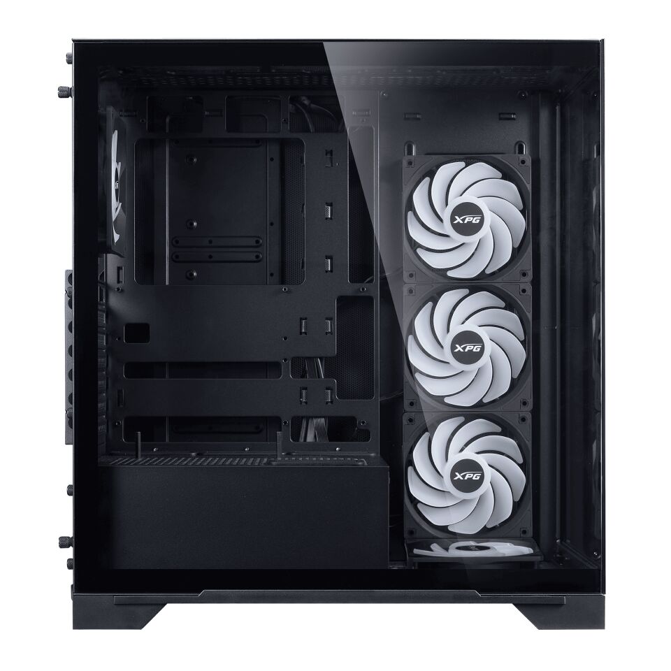 XPG Tempered Glass ARGB Siyah USB 3.2 ATX Mid-Tower Kasa INVADERXMT-BKCWW