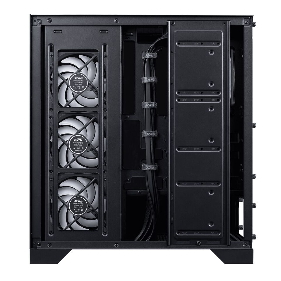 XPG Tempered Glass ARGB Siyah USB 3.2 ATX Mid-Tower Kasa INVADERXMT-BKCWW