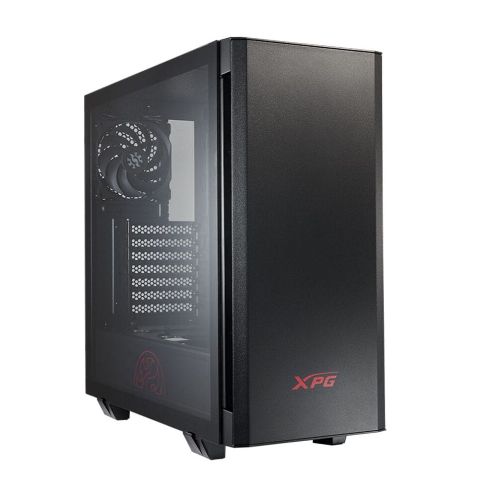 XPG Tempered Glass Siyah USB 3.0 ATX Mid Tower Kasa INVADER-BKCWW