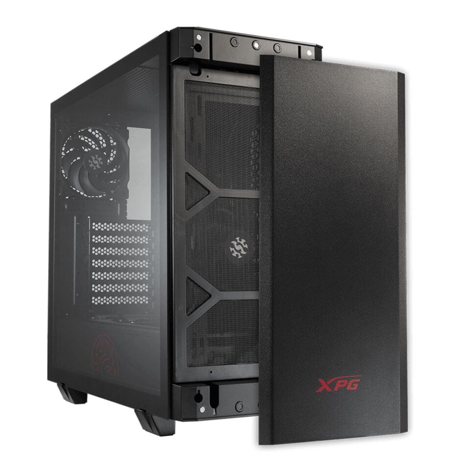 XPG Tempered Glass Siyah USB 3.0 ATX Mid Tower Kasa INVADER-BKCWW