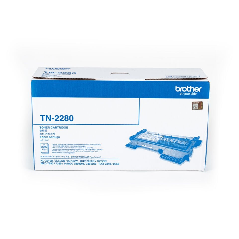 Brother TN-2280 2600 Sayfa Kapasiteli Siyah Toner