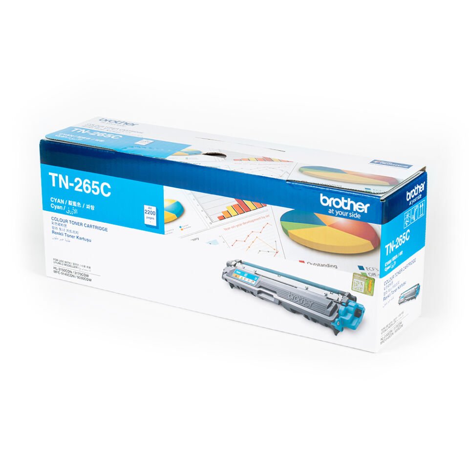 Brother TN-265C 2200 Sayfa Kapasiteli Mavi Toner