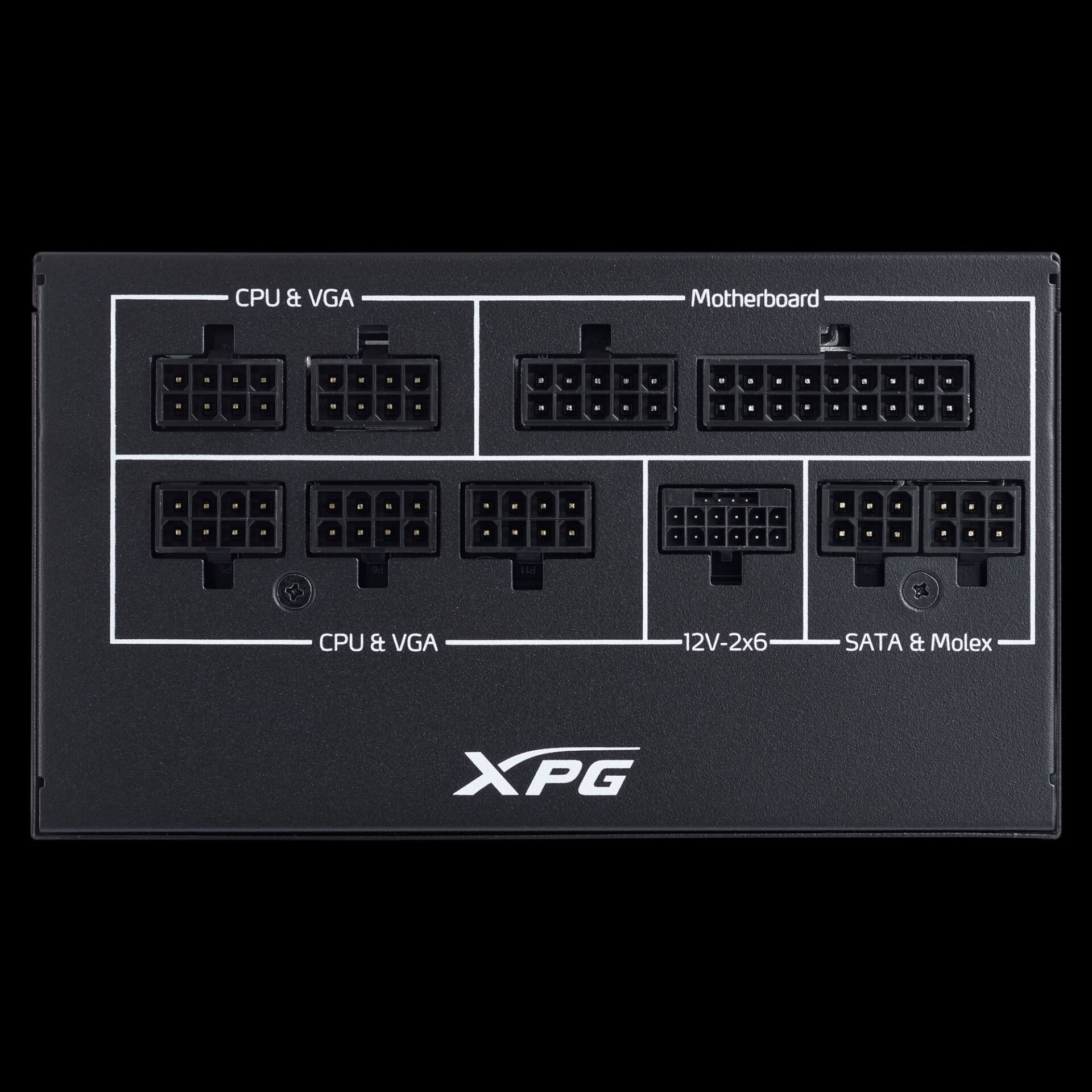 XPG 750W 80+ Gold Full Modüler 120mm Fanlı Güç Kaynağı COREREACTORIIVE750G-BKCEU