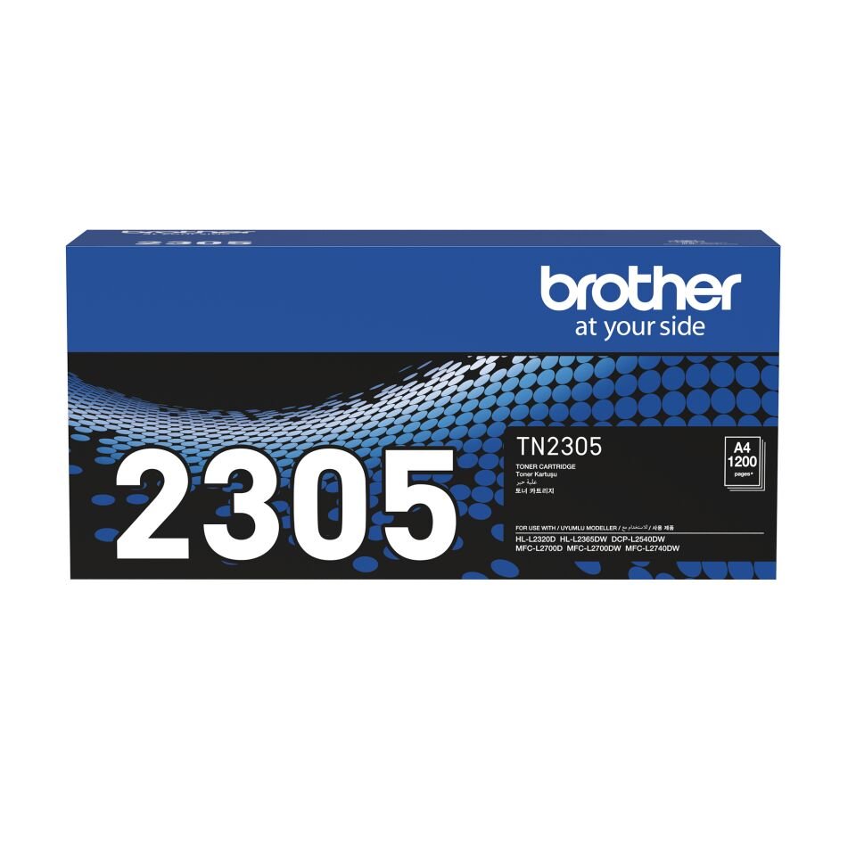 Brother TN-2305 1200 Sayfa Kapasiteli Siyah Toner