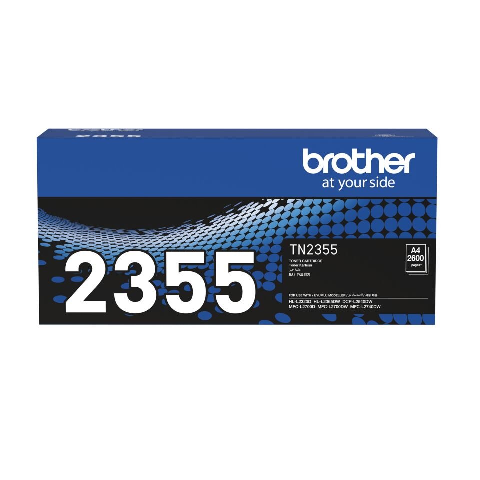 Brother TN-2355 2600 Sayfa Kapasiteli Siyah Toner