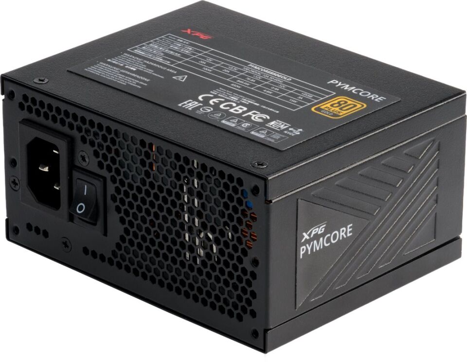 XPG Pymcore SFX 750W 80+ Gold Güç Kaynağı PYMCORE750G-BKCEU