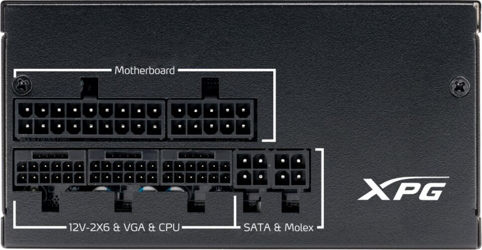 XPG Pymcore SFX 750W 80+ Gold Güç Kaynağı PYMCORE750G-BKCEU