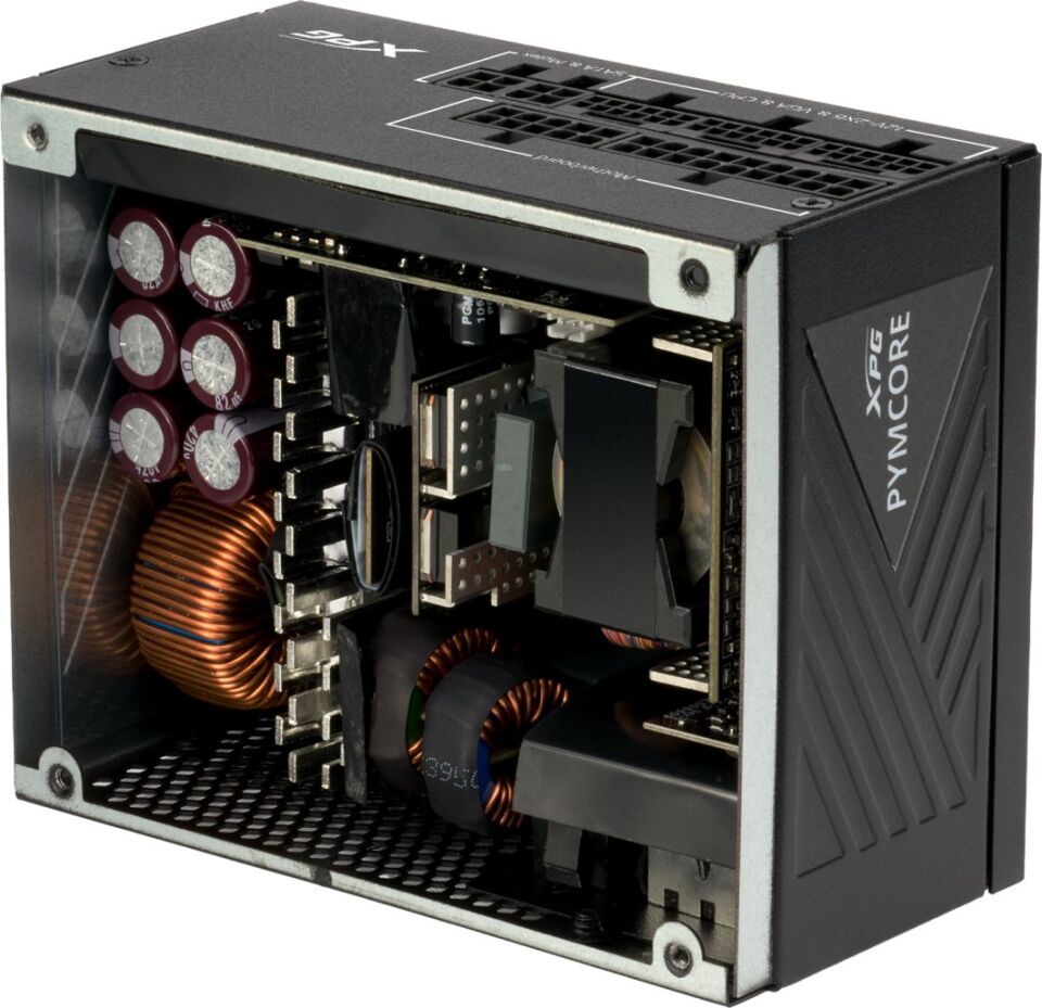 XPG Pymcore SFX 750W 80+ Gold Güç Kaynağı PYMCORE750G-BKCEU