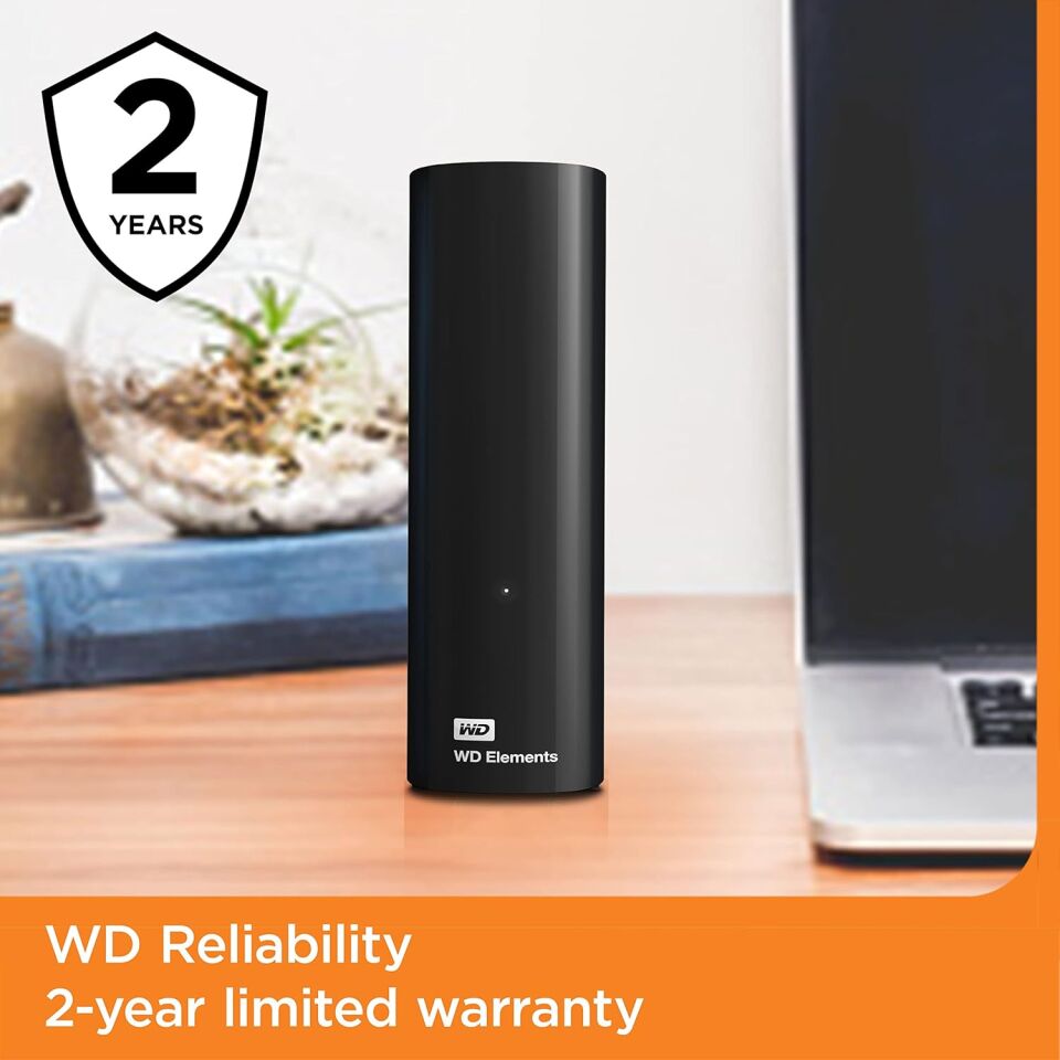 WD 8TB Elements 3.5'' USB 3.0 WDBWLG0080HBK-EESN Taşınabilir Disk