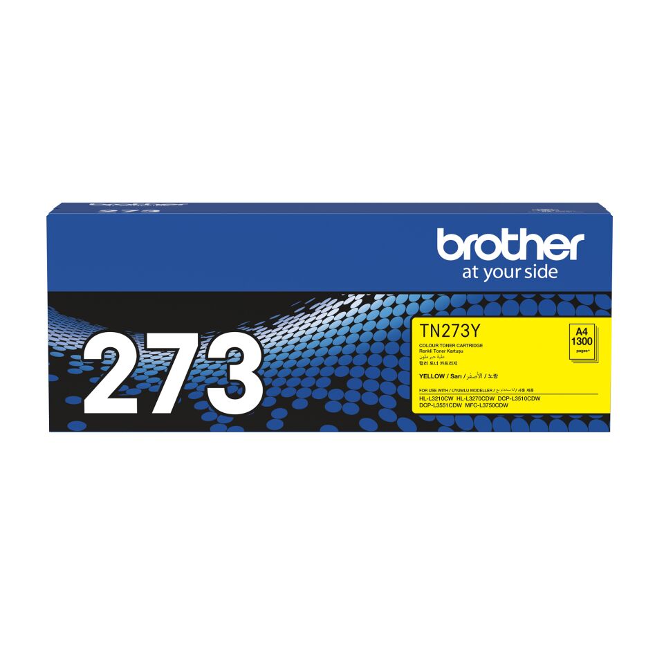 Brother TN-273Y 1300 Sayfa Kapasiteli Sarı Toner