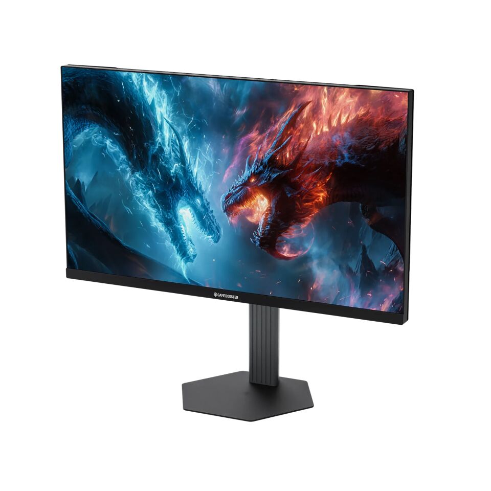 GameBooster GB-27A1H480FUFSC ATLAS DUAL FU48 27'' 4K UHD 240Hz - FHD 480Hz Fast IPS 0.5ms 2*HDMI + 2*DP HDR400 Hoparlörlü Pivot Flat Gaming Monitör