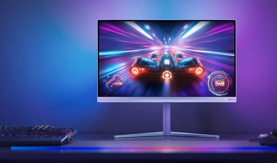 Philips Evnia 27M2N5201P 27''260Hz 0,3ms HDR10 AMB Yükseklik Ayarlı Fast IPS Beyaz Pivot Gaming Monitör