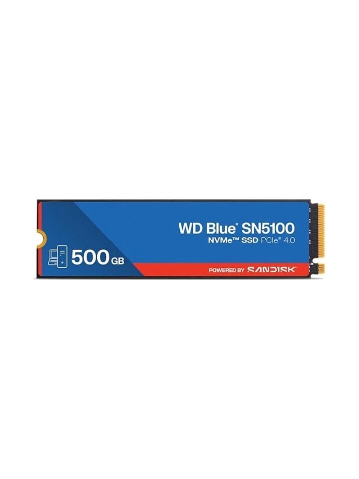 Western Digital Blue SN5100 500GB 6600mb/s 5600mb/s M2 WDS500G5B0E PCI-Express 4.0 M.2 SSD
