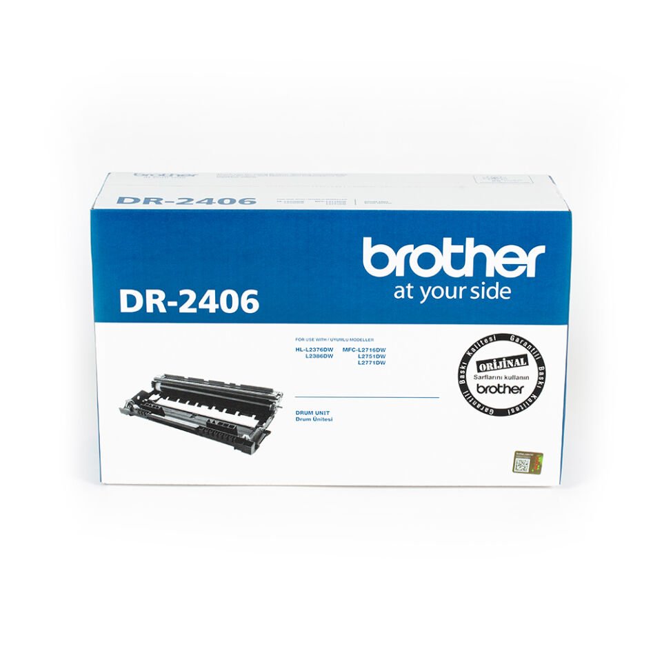 Brother DR-2406 12000 Sayfa Kapasiteli Drum
