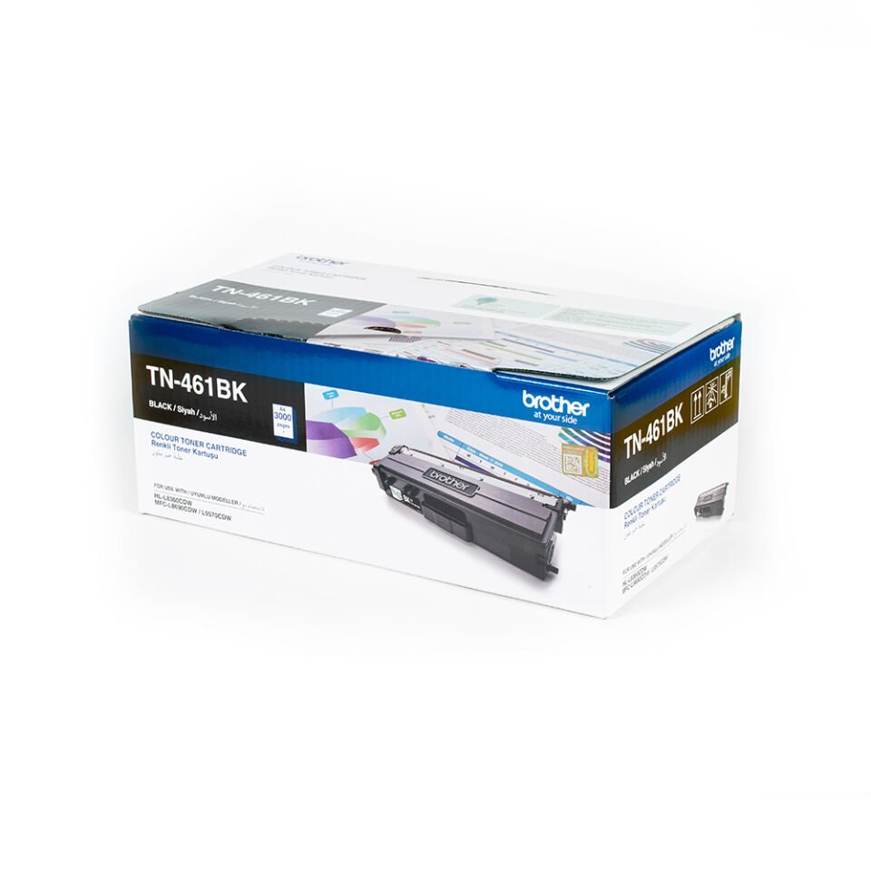 Brother TN-461BK 3000 Sayfa Kapasiteli Siyah Toner