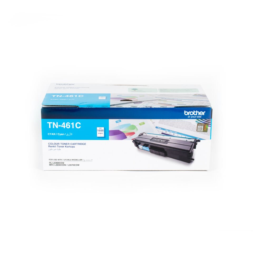 Brother TN-461C 1800 Sayfa Kapasiteli Mavi Toner