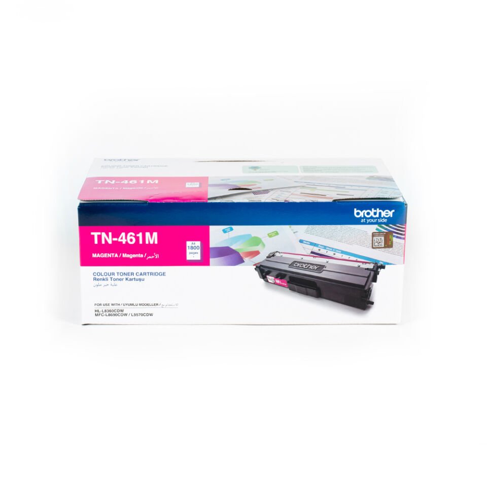 Brother TN-461M 1800 Sayfa Kapasiteli Kırmızı Toner