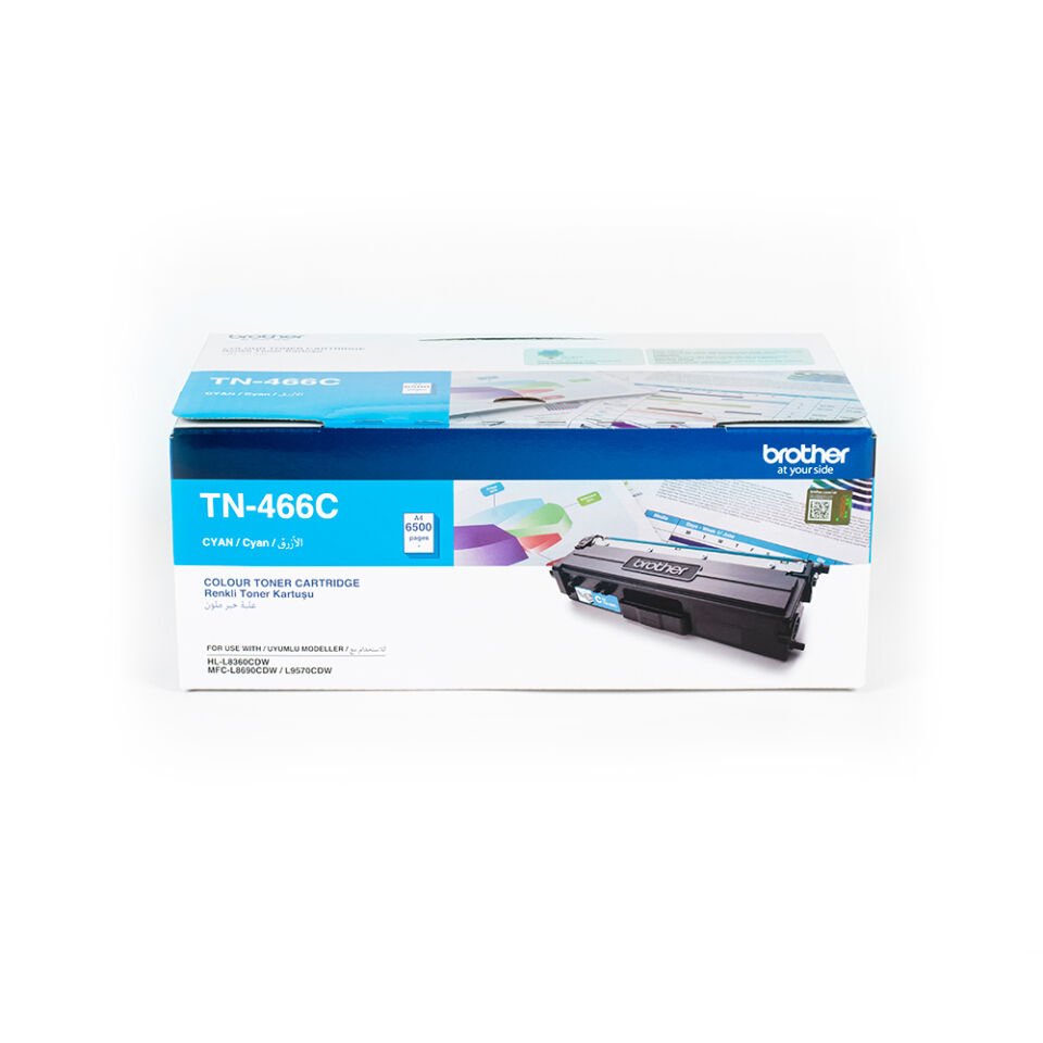 Brother TN-466C 6500 Sayfa Kapasiteli Mavi Toner