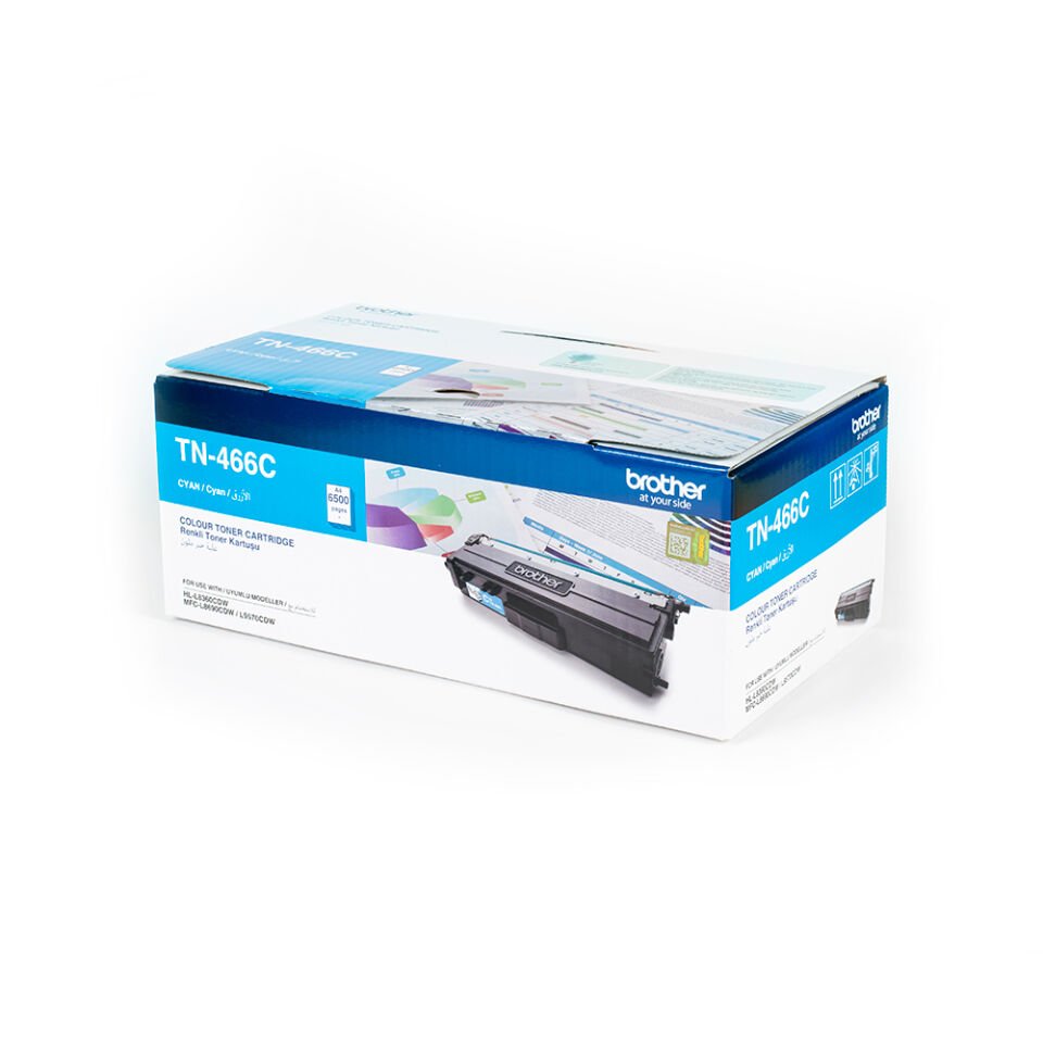 Brother TN-466C 6500 Sayfa Kapasiteli Mavi Toner