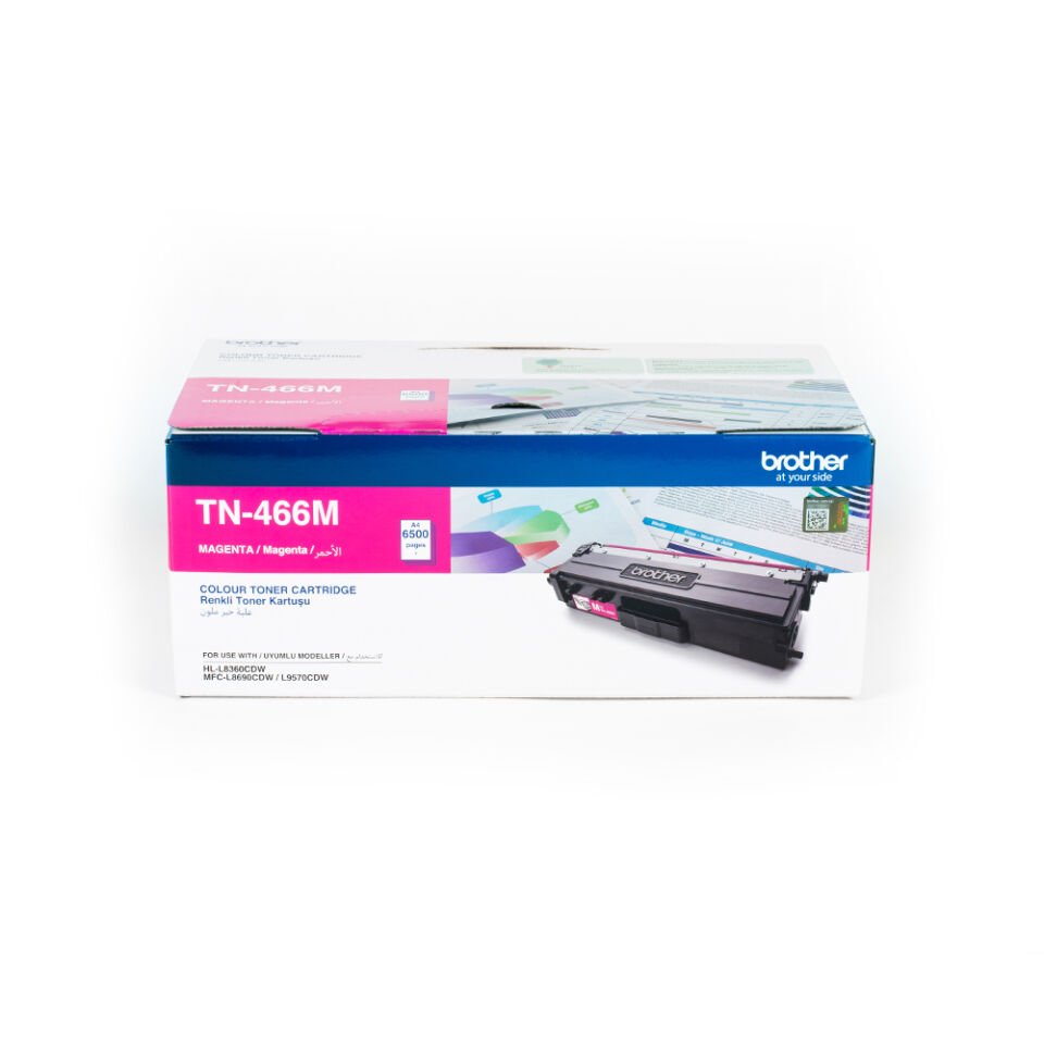 Brother TN-466M 6500 Sayfa Kapasiteli Kırmızı Toner
