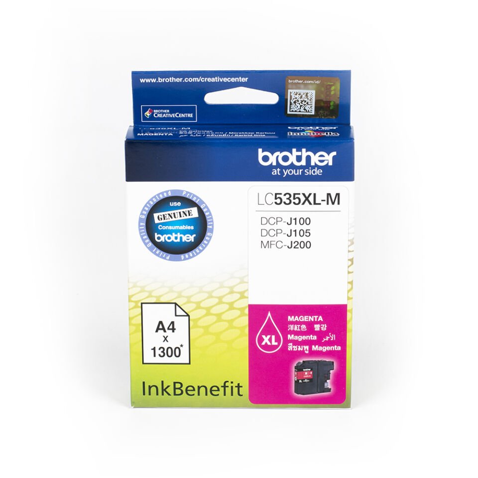 Brother LC535XLM 1300 Sayfa Kapasiteli Kırmızı Kartuş
