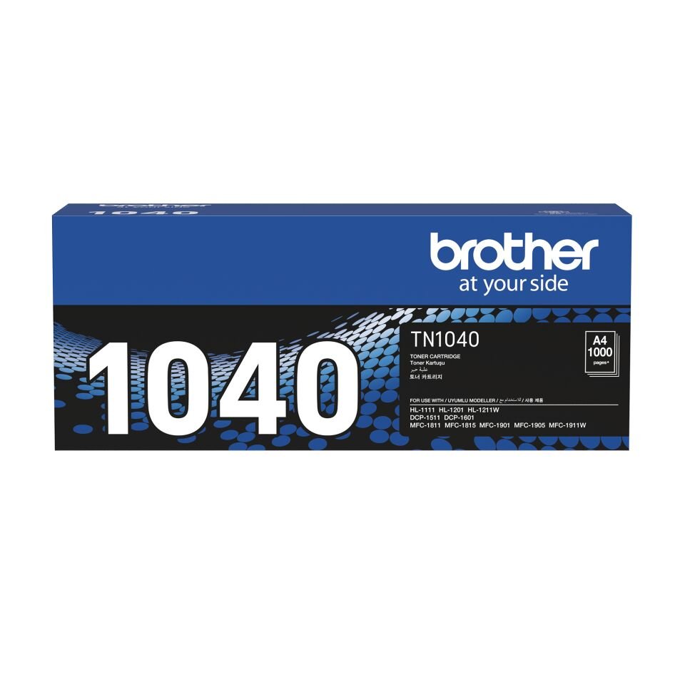 Brother TN-1040 1000 Sayfa Kapasiteli Siyah Toner