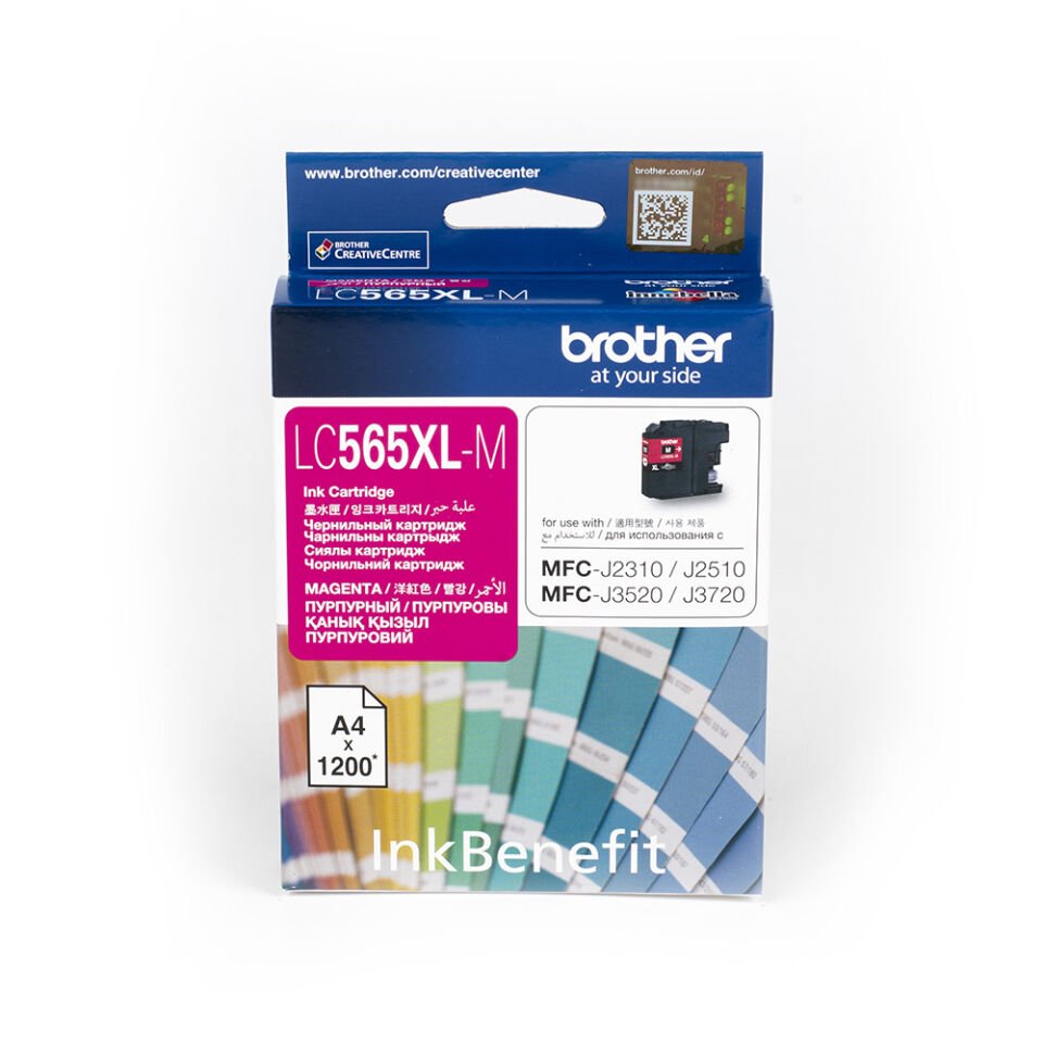 Brother LC565XLM 1200 Sayfa Kapasiteli Kırmızı Kartuş