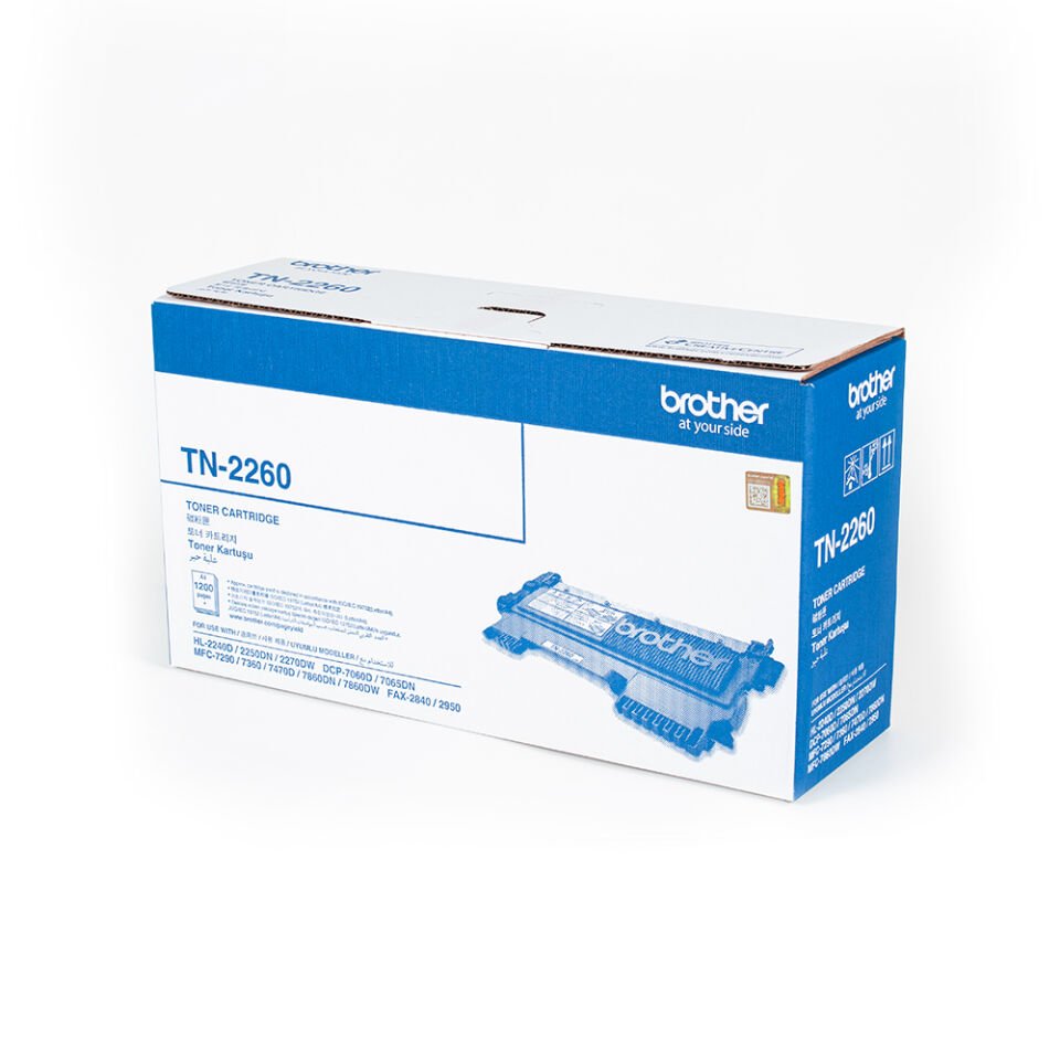 Brother TN-2260 1200 Sayfa Kapasiteli Siyah Toner