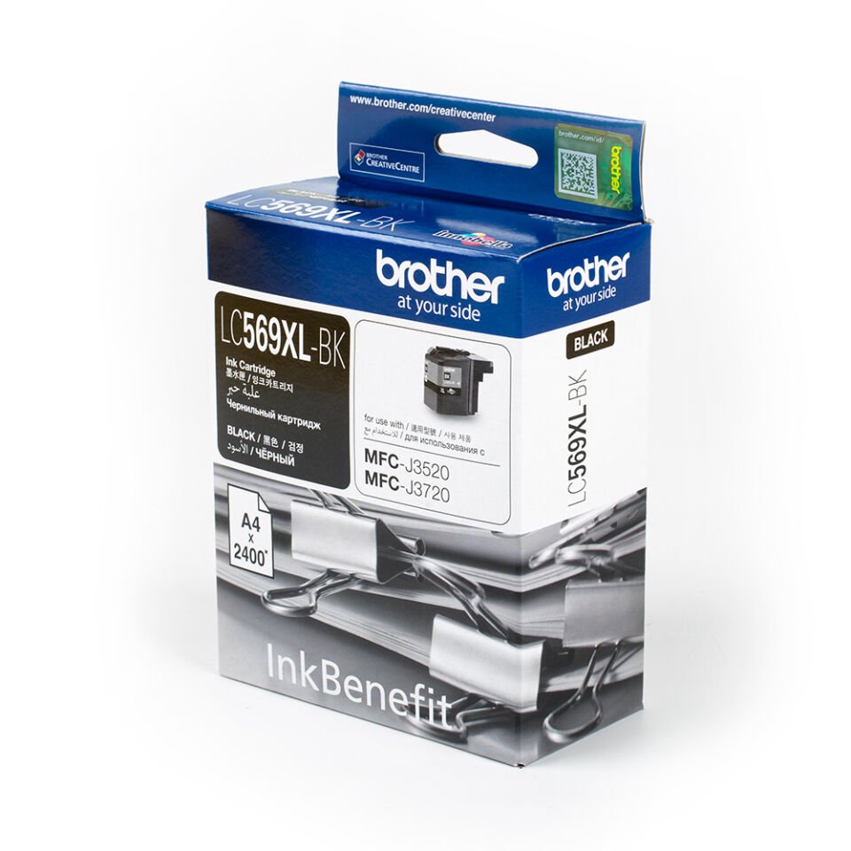 Brother LC569XLBK 2400 Sayfa Kapasiteli Siyah Kartuş